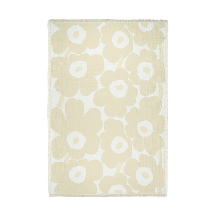 Unikko plaid 150x220 cm - Ecru - Marimekko