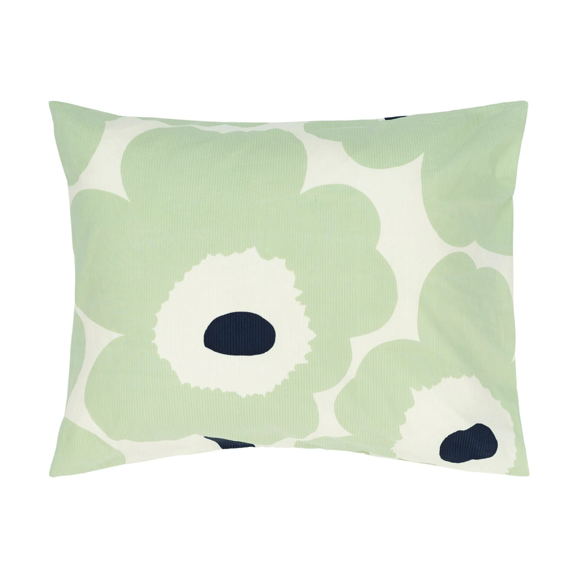 Unikko pudebetræk 50x60 cm, Off white-sage-dark blue Marimekko