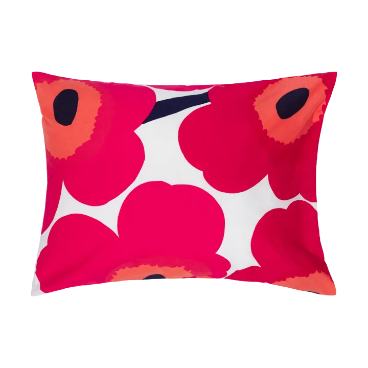 Unikko pudebetræk 50x60 cm - Rød - Marimekko