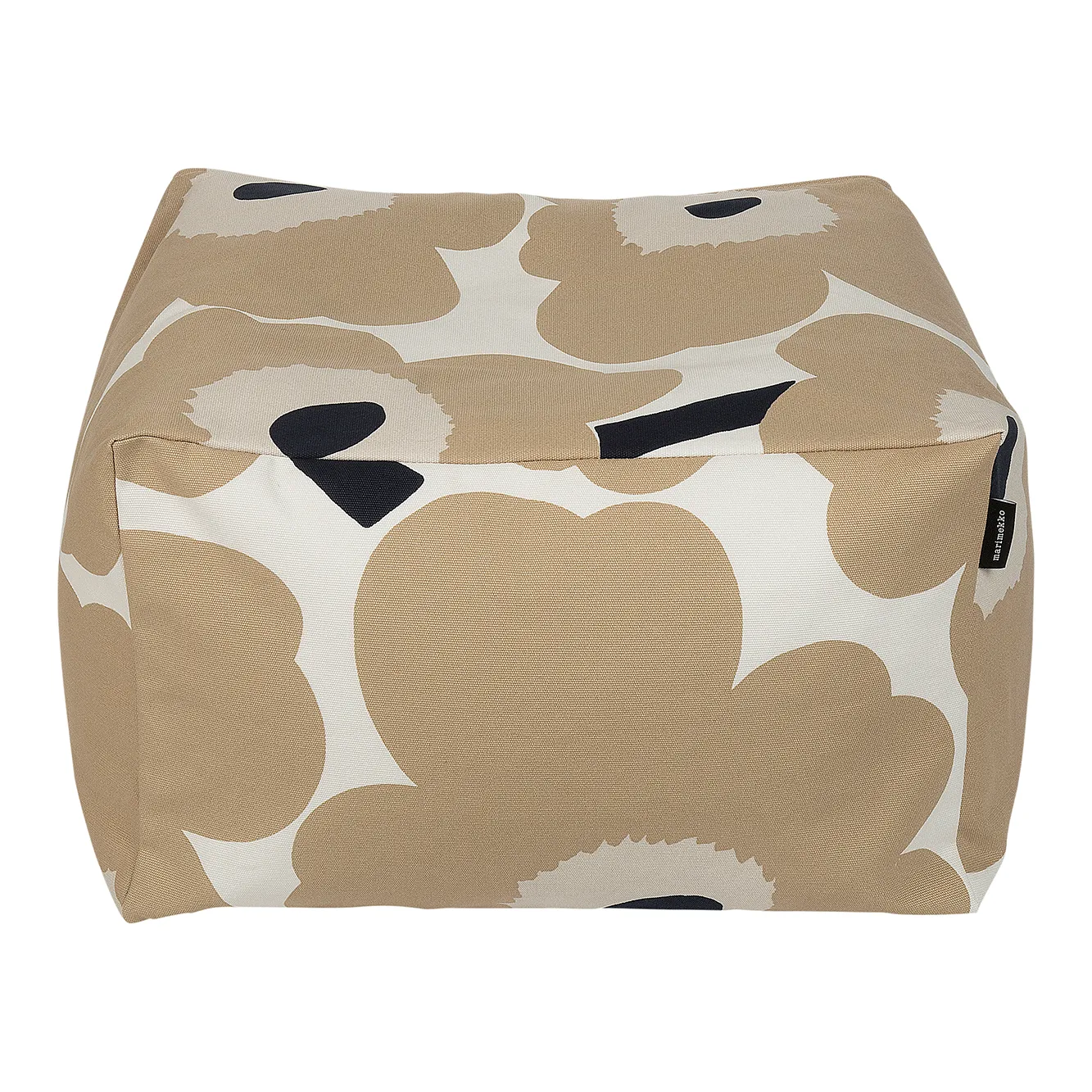 Unikko Puffi siddepude, Offwhite/Beige/Blå Marimekko