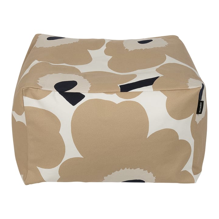 Unikko Puffi siddepude - Offwhite/Beige/Blå - Marimekko