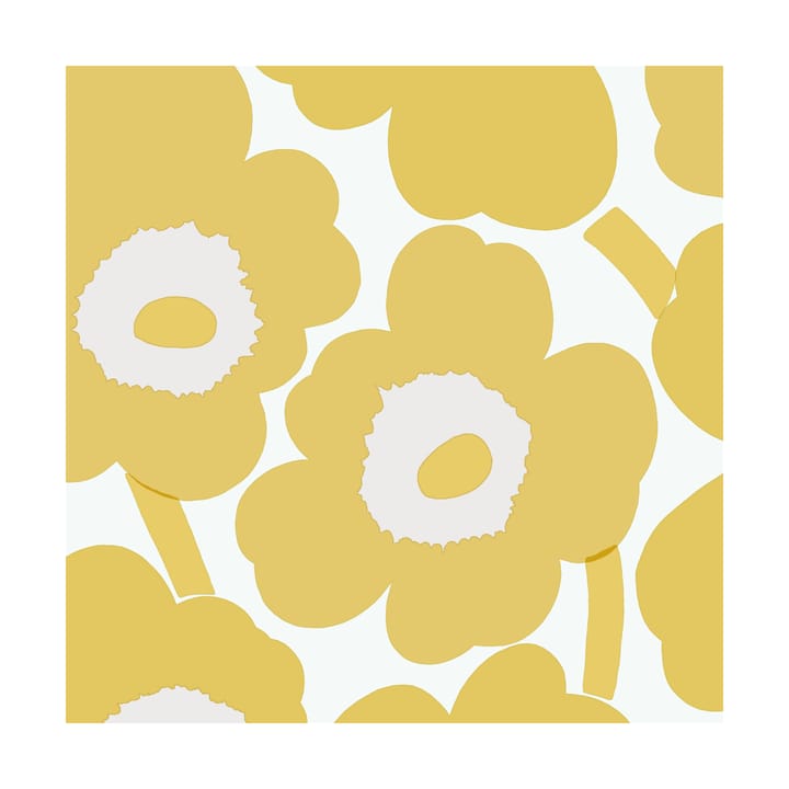 Unikko servietter 33x33 cm 20-pak - Gold - Marimekko