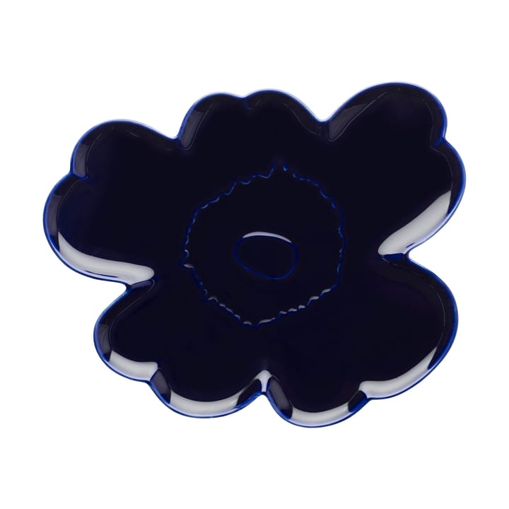 Unikko Shape fad 32 cm, Blue Marimekko