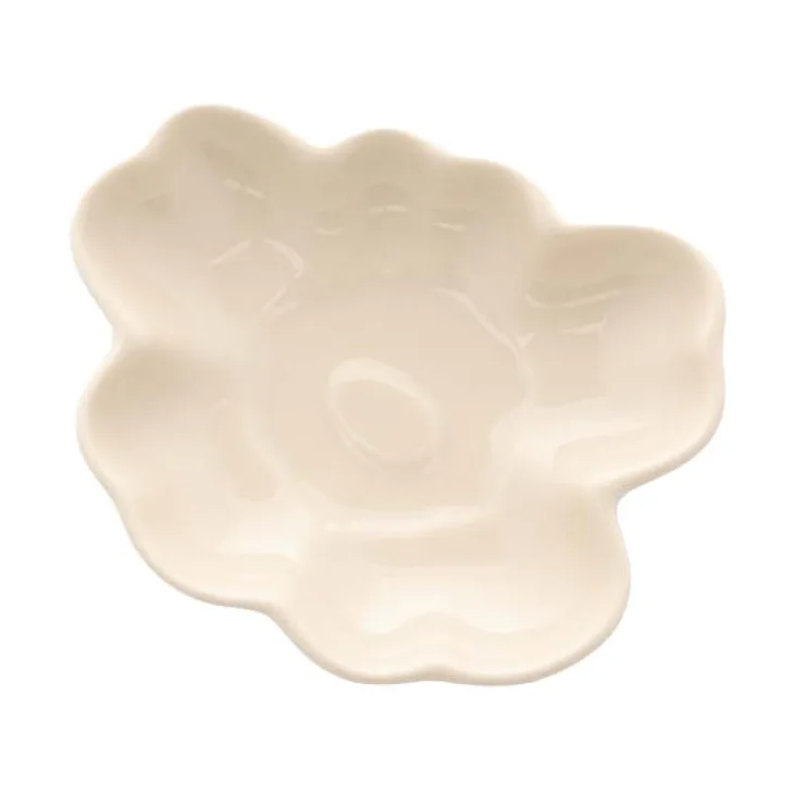 Unikko shape tallerken 9 cm, Beige Marimekko