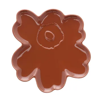 Unikko shape tallerken - Chestnut - Marimekko