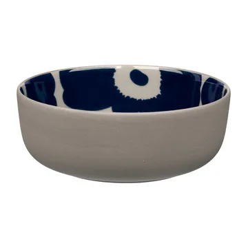Unikko skål 4 dl - Terra/Mørkeblå - Marimekko