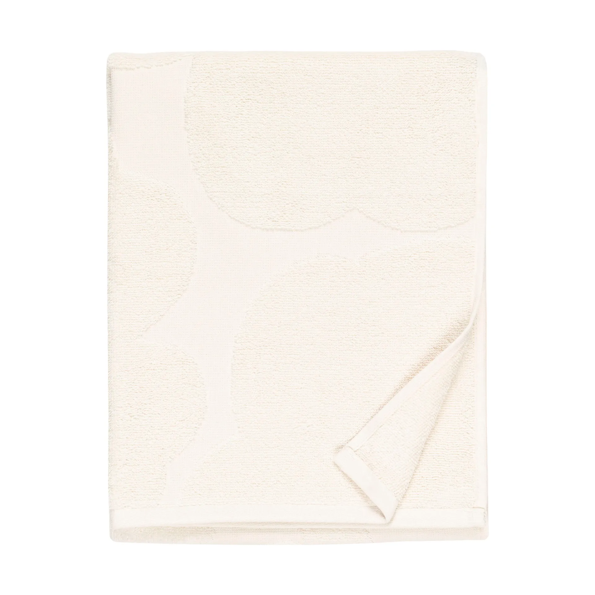 Unikko solid håndklæde 50x70 cm, Ecru Marimekko