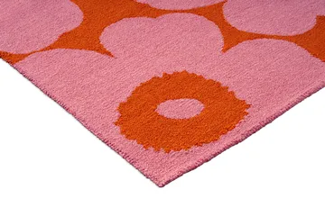 Unikko tæppe outdoor - Pink-orange, 200x280 cm - Marimekko