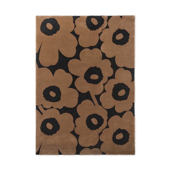 Unikko uldtæppe - Beige, 170x240 cm - Marimekko