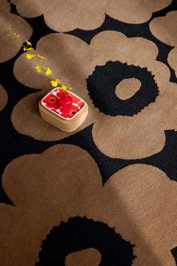 Unikko uldtæppe - Beige, 200x300 cm - Marimekko