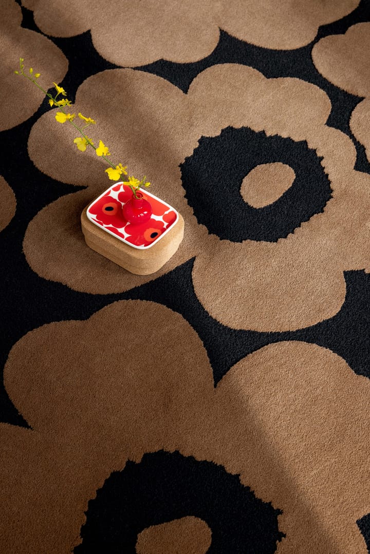 Unikko uldtæppe, Beige, 200x300 cm Marimekko