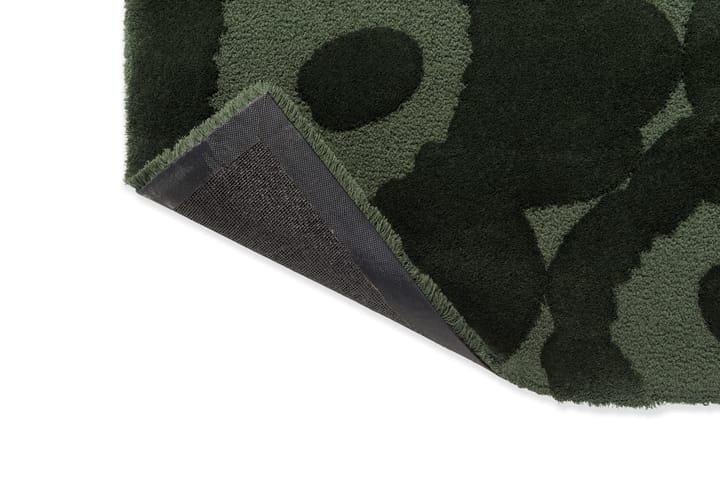 Unikko uldtæppe, Dark Green, 140x200 cm Marimekko