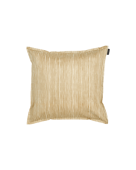 Varvunraita pudebetræk 40x40 cm, Gold Marimekko