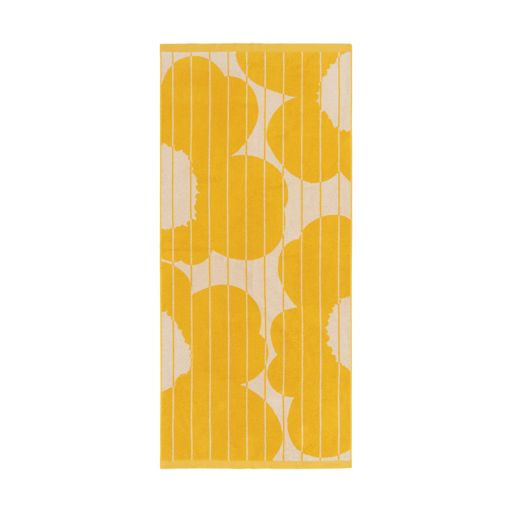 Vesi Unikko badehåndklæde 70x150 cm - Spring yellow-ecru - Marimekko