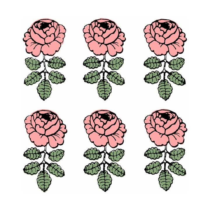 Woods servietter 33x33 cm 20-pak - Rose - Marimekko