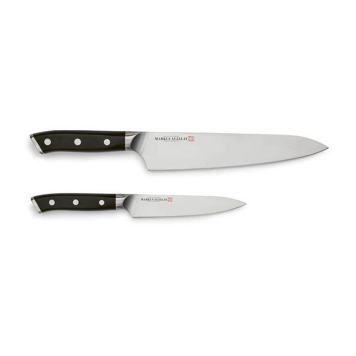 Markus Classic japansk knivsæt - Kokkekniv og urtekniv - Markus Aujalay