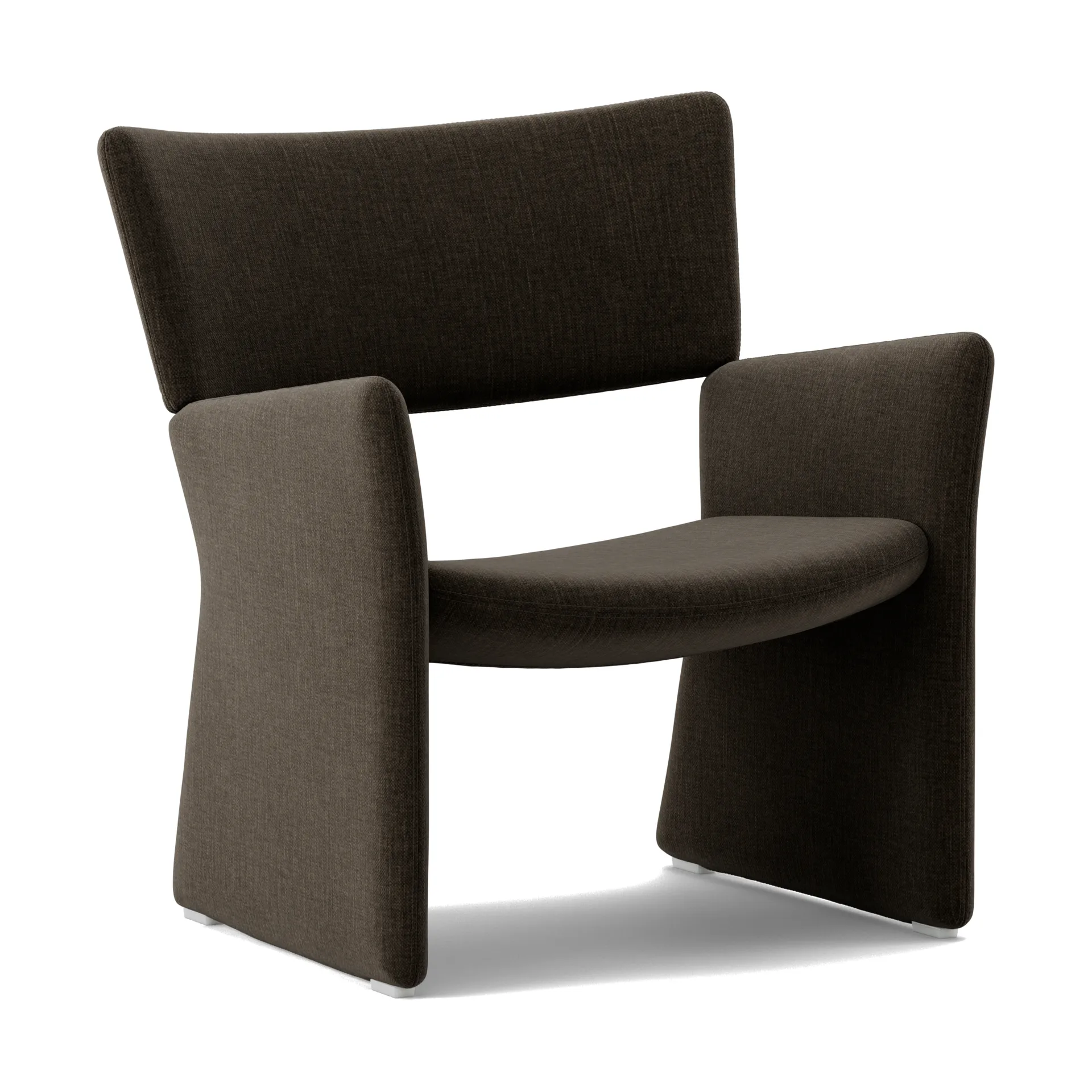 Crown Easy Chair, Linara 90 Espresso Massproductions