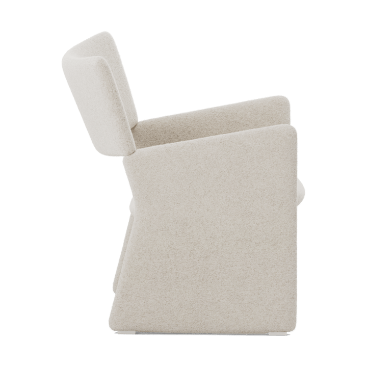Crown Easy Chair, Spiral 21 Chalk Massproductions