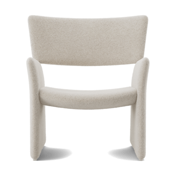 Crown Easy Chair - Spiral 21 Chalk - Massproductions