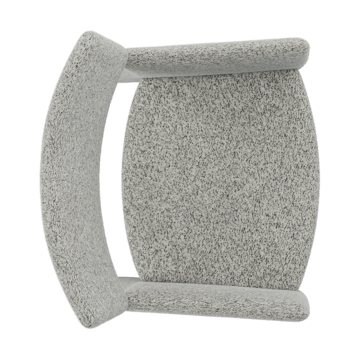 Crown Easy Chair - Spiral 23 Monochrome - Massproductions