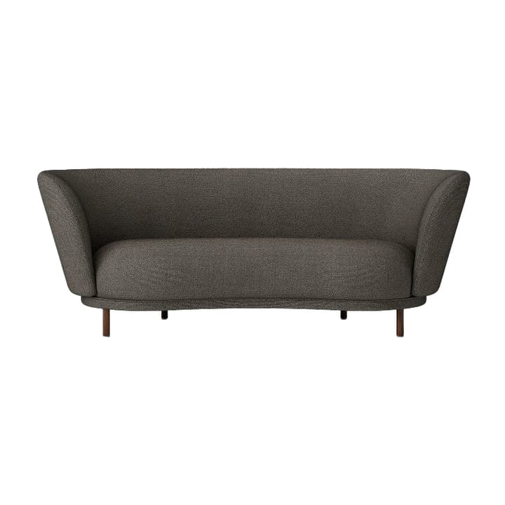 Dandy 2-personers sofa - Valnød/Sacho Safire 001 - Massproductions