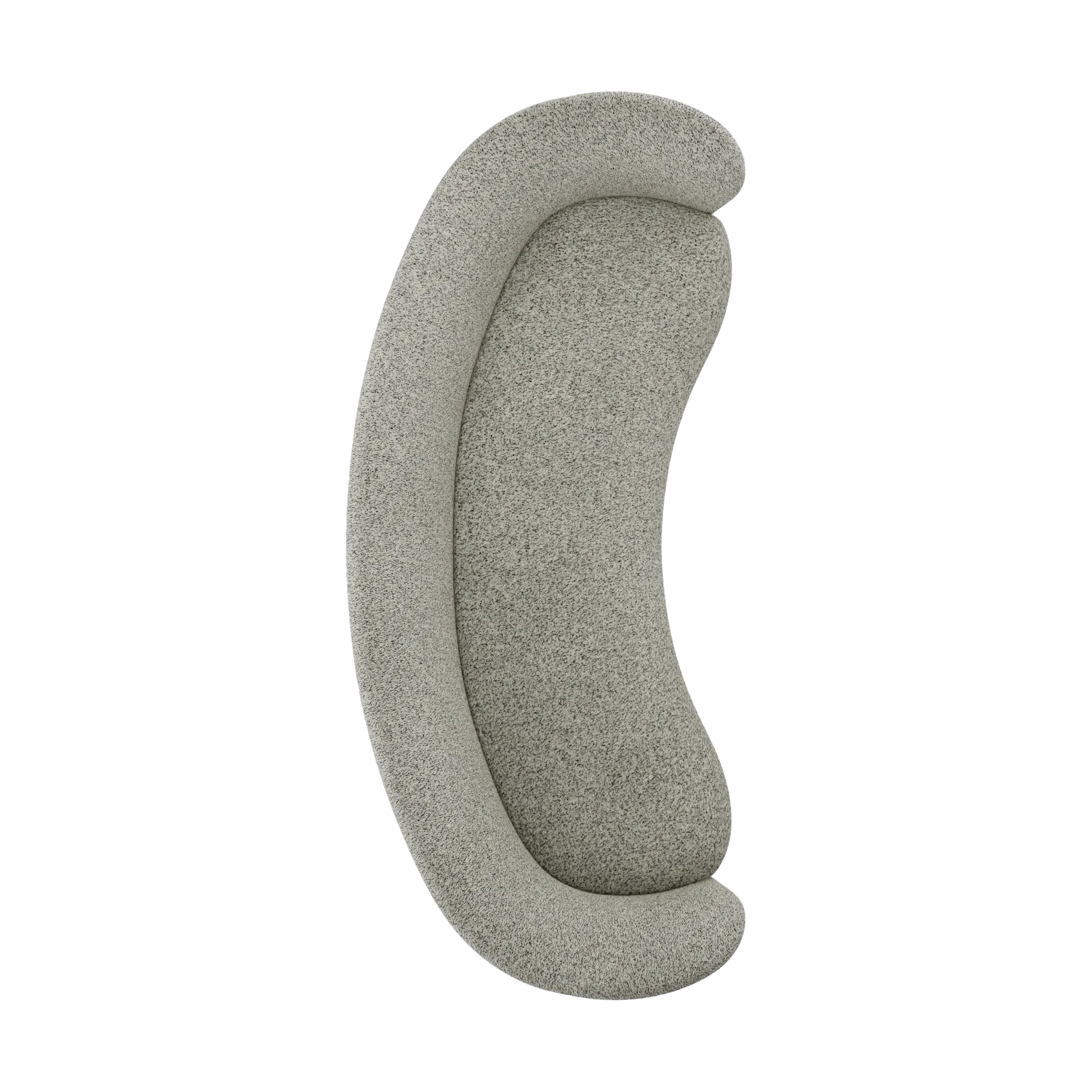 Dandy 3-personers sofa, Black oak - Kirkby Design, Spiral - 23 Monochrome Massproductions