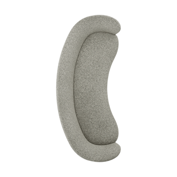 Dandy 3-personers sofa - Black oak - Kirkby Design, Spiral - 23 Monochrome - Massproductions