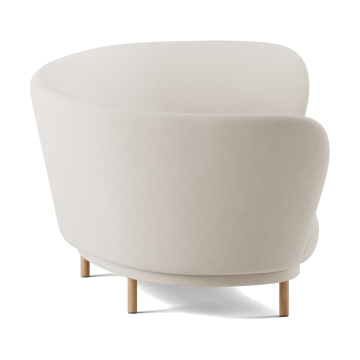 Dandy 3-personers sofa - Natural oak-Linara 05 Porridge - Massproductions