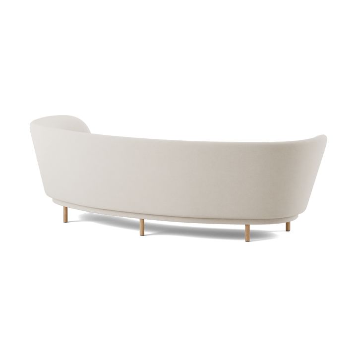 Dandy 3-personers sofa, Natural oak-Linara 05 Porridge Massproductions