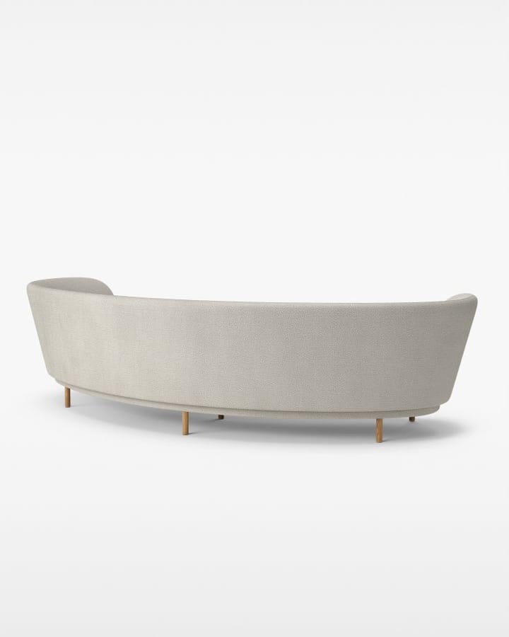 Dandy 4-personers sofa, Eg/Sacho Safire 007 Massproductions