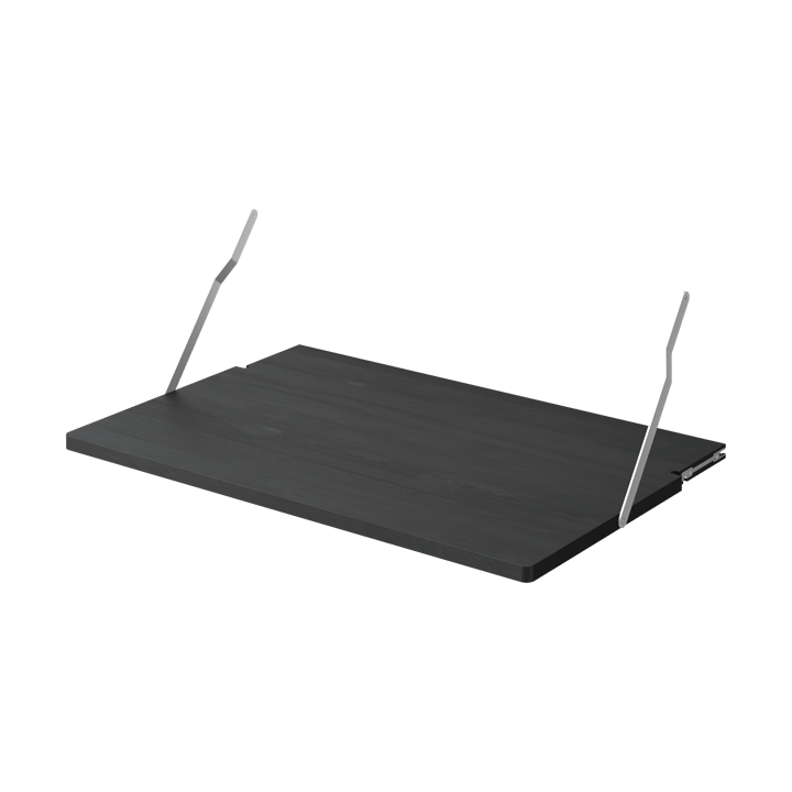 Gridlock Desk skrivebordshyldeplan - Black stained Ash - Massproductions
