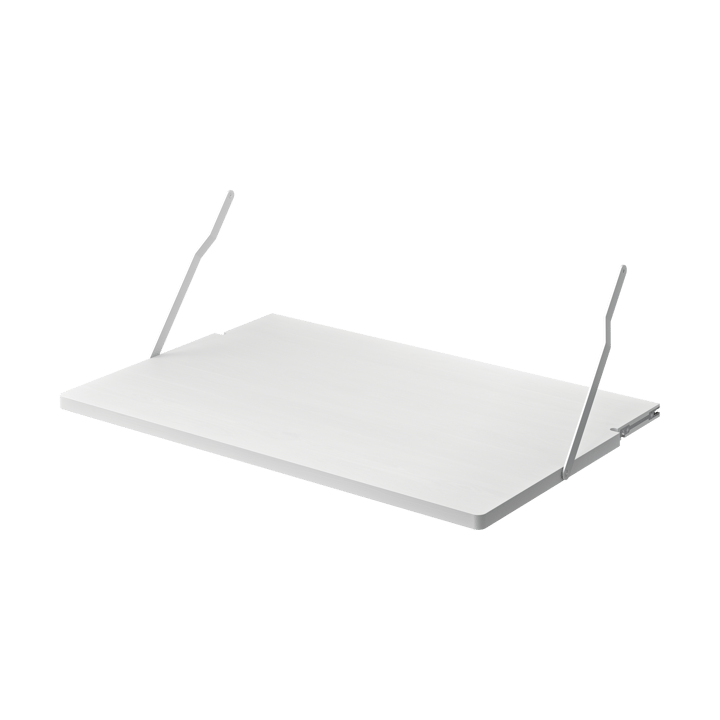 Gridlock Desk skrivebordshyldeplan - White stained Ash - Massproductions