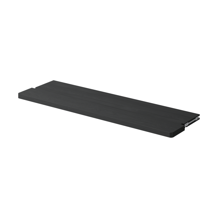 Gridlock Shelf W800 hyldeplan - Black stained Ash - Massproductions