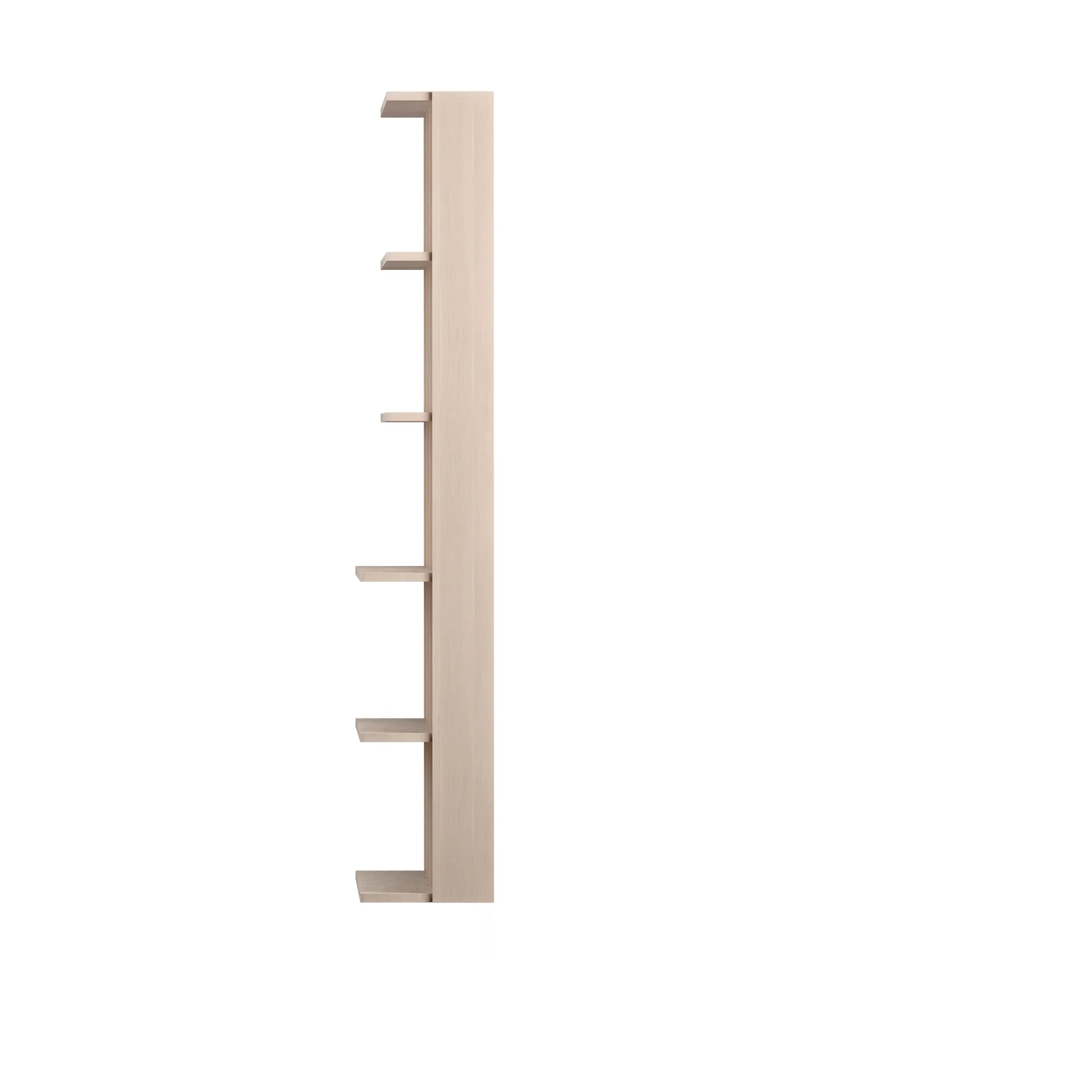 Gridlock - T3-A9-9 væghylde, Natural Ash Massproductions