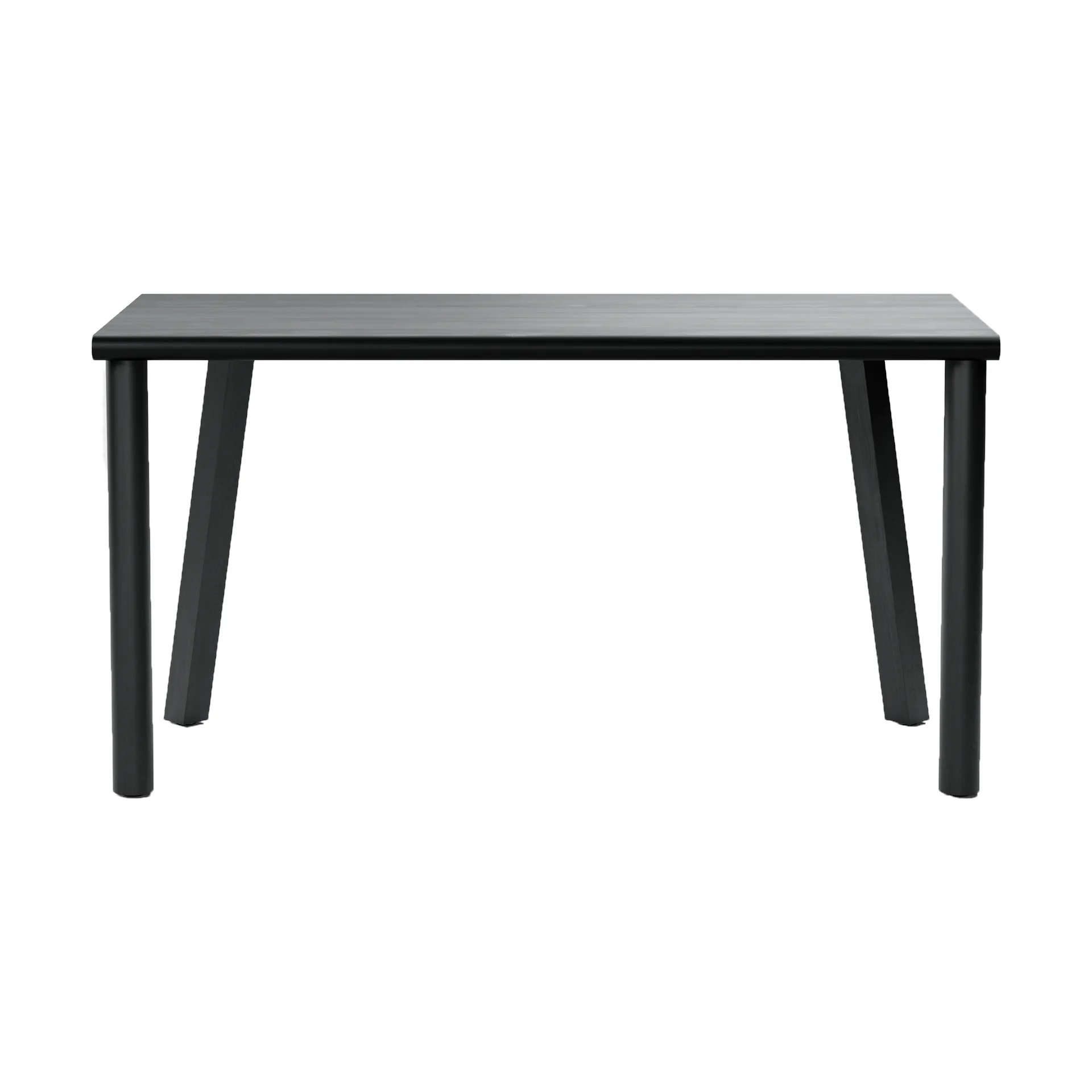 Homework skrivebord 140x60 cm, Sortbejdset ask Massproductions