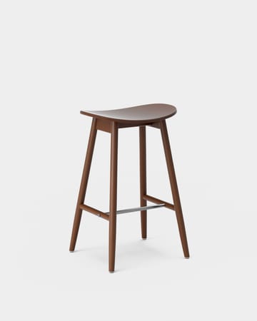 Icha barstol 65 cm - Valnødsbejdset bøg - Massproductions