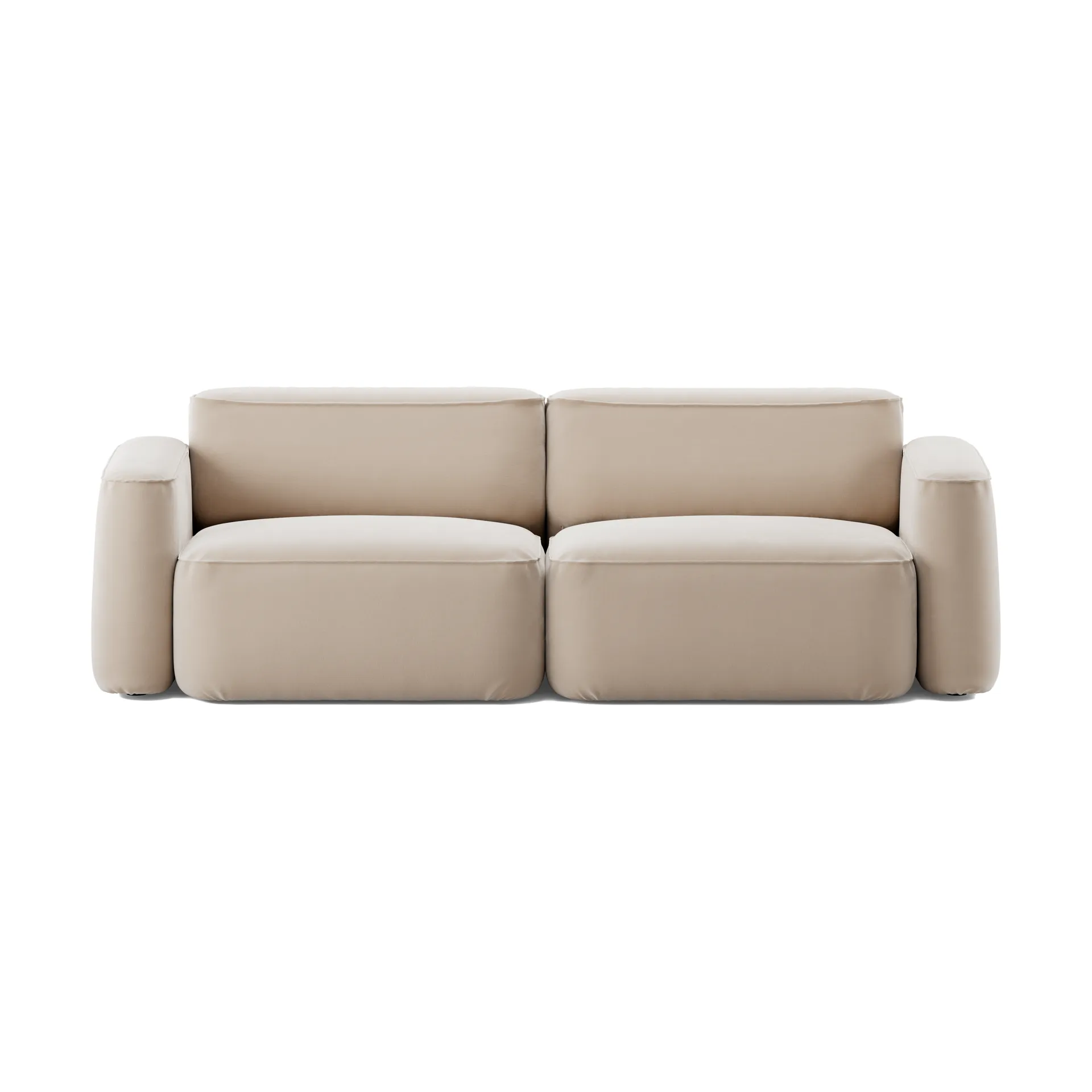 Patch 2,5-personers sofa, Atlantis 52 Alabaster Massproductions