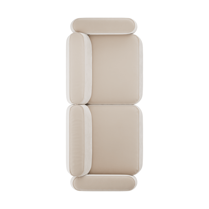 Patch 2,5-personers sofa, Atlantis 52 Alabaster Massproductions