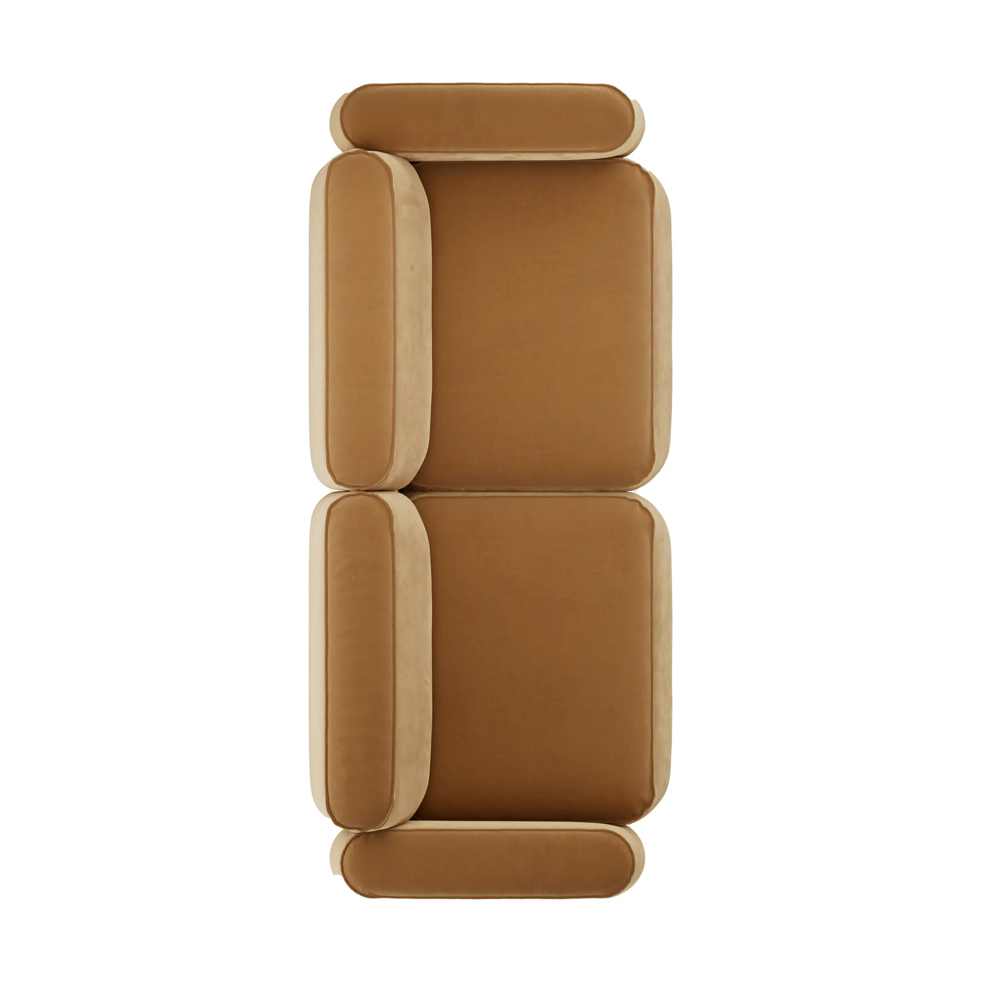 Patch 2,5-personers sofa, Atlantis 91 Cumin Massproductions