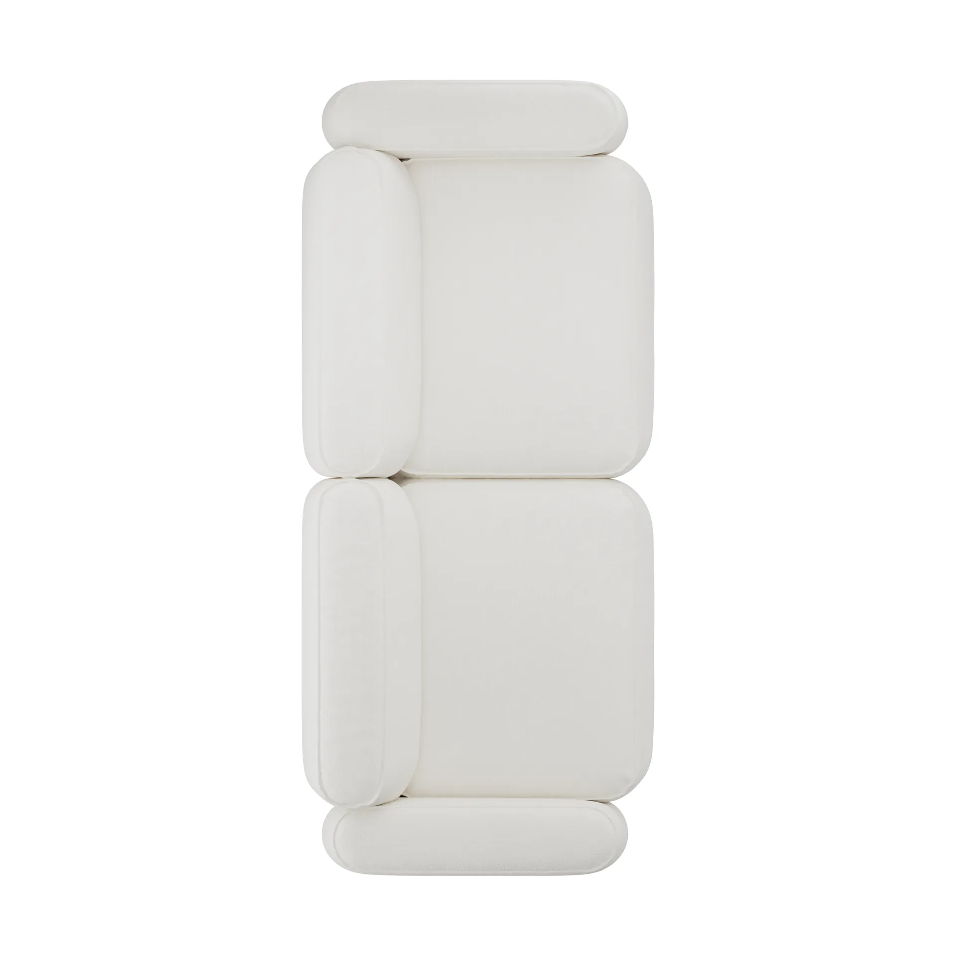 Patch 2,5-personers sofa, Ecriture 100 Massproductions