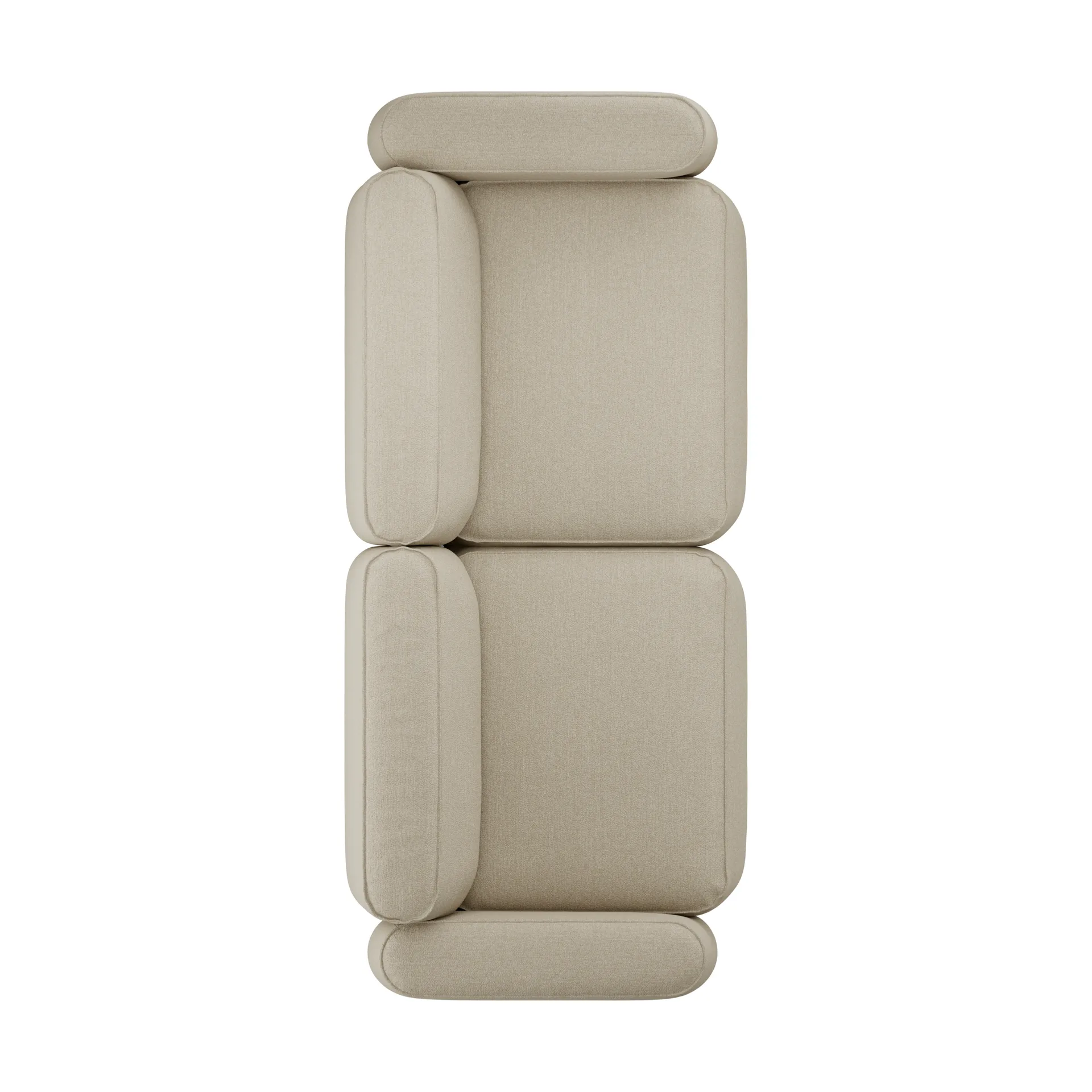 Patch 2,5-personers sofa, Ecriture 240 Massproductions