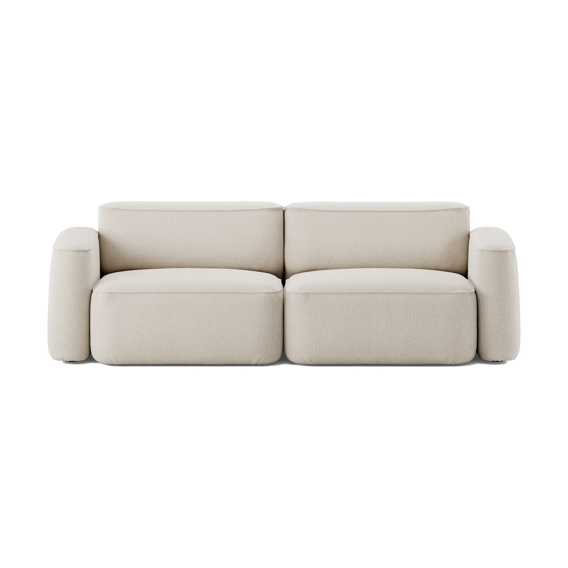 Patch 2,5-personers sofa, Linara 05 Porridge Massproductions