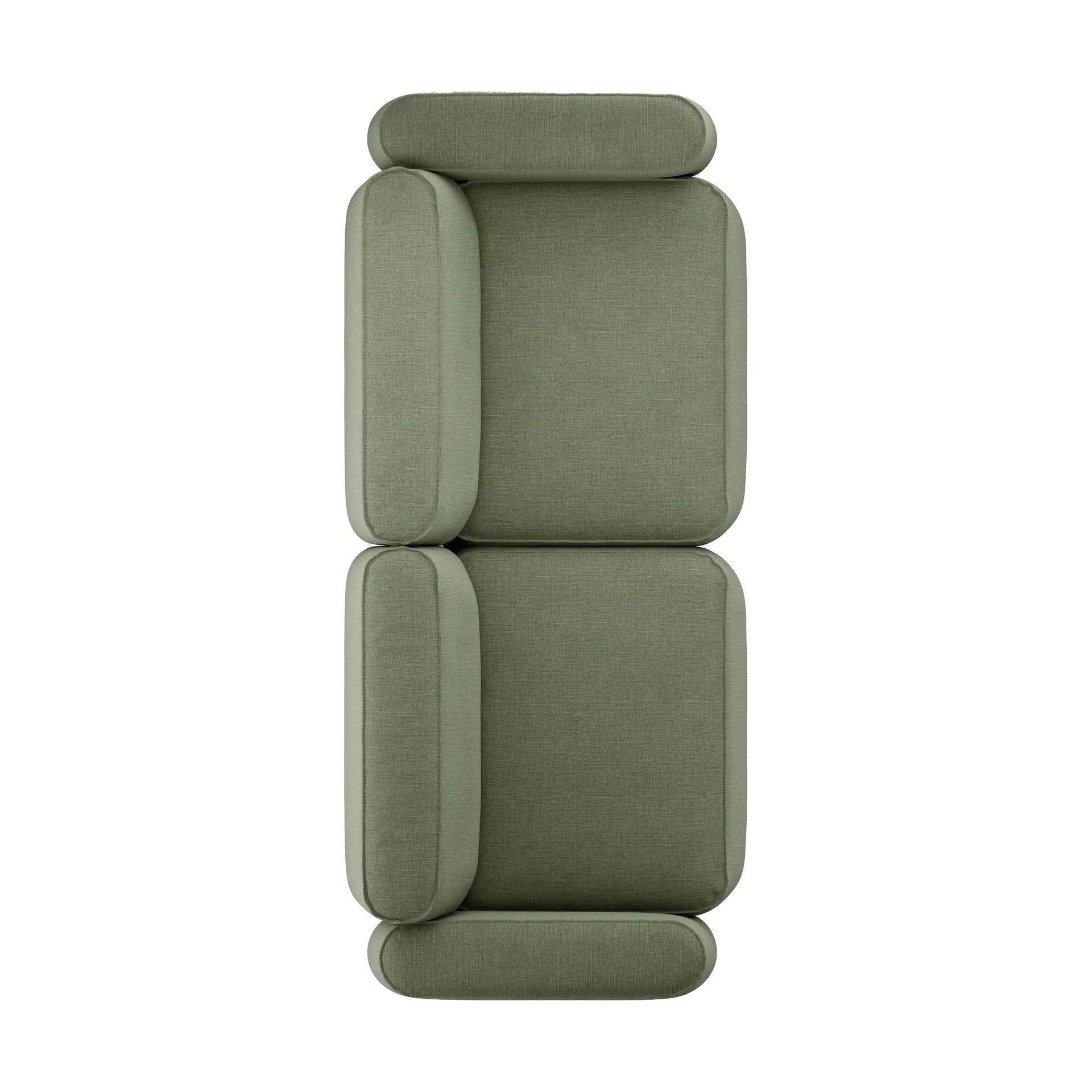 Patch 2,5-personers sofa, Linara 100 Tarragon Massproductions