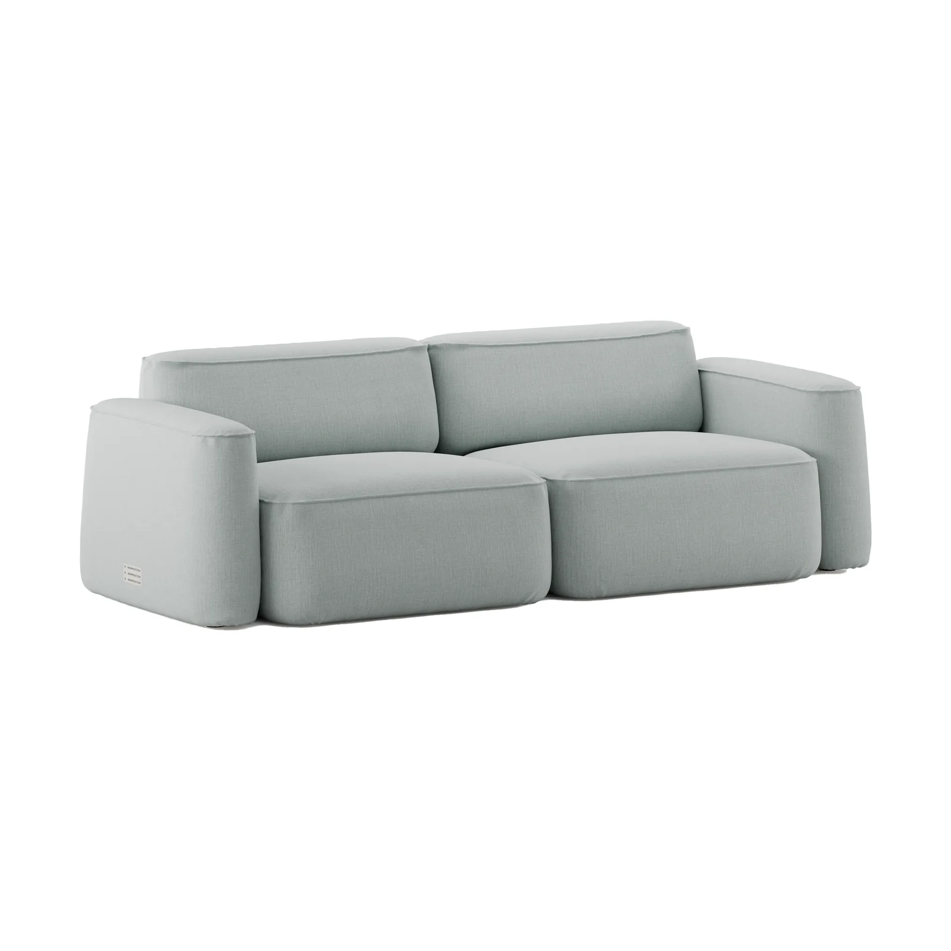 Patch 2,5-personers sofa, Linara 253 Swedish Grey Massproductions