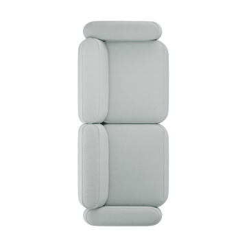 Patch 2,5-personers sofa - Linara 253 Swedish Grey - Massproductions