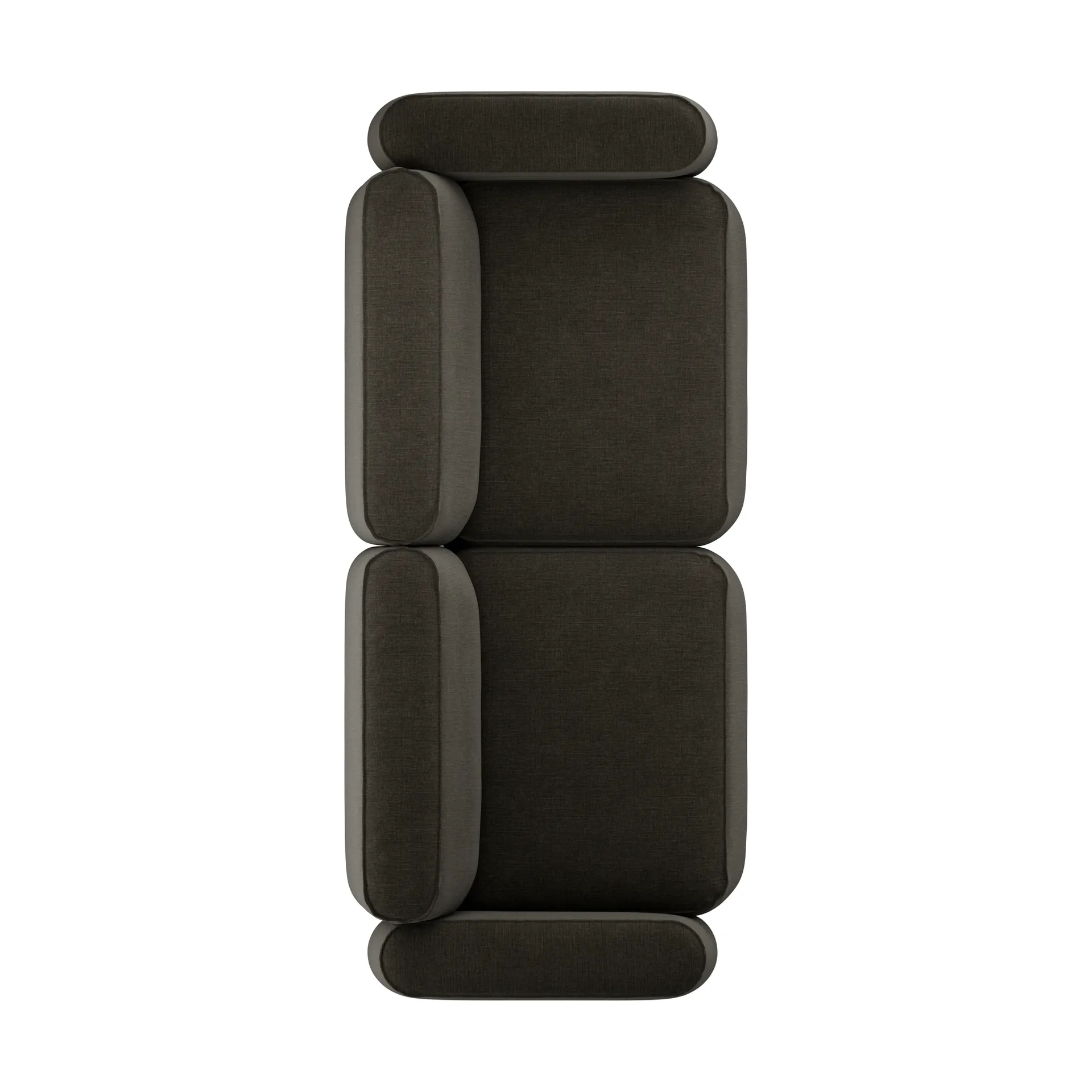 Patch 2,5-personers sofa, Linara 90 Espresso Massproductions