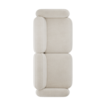Patch 2,5-personers sofa - Spiral 21 Chalk - Massproductions