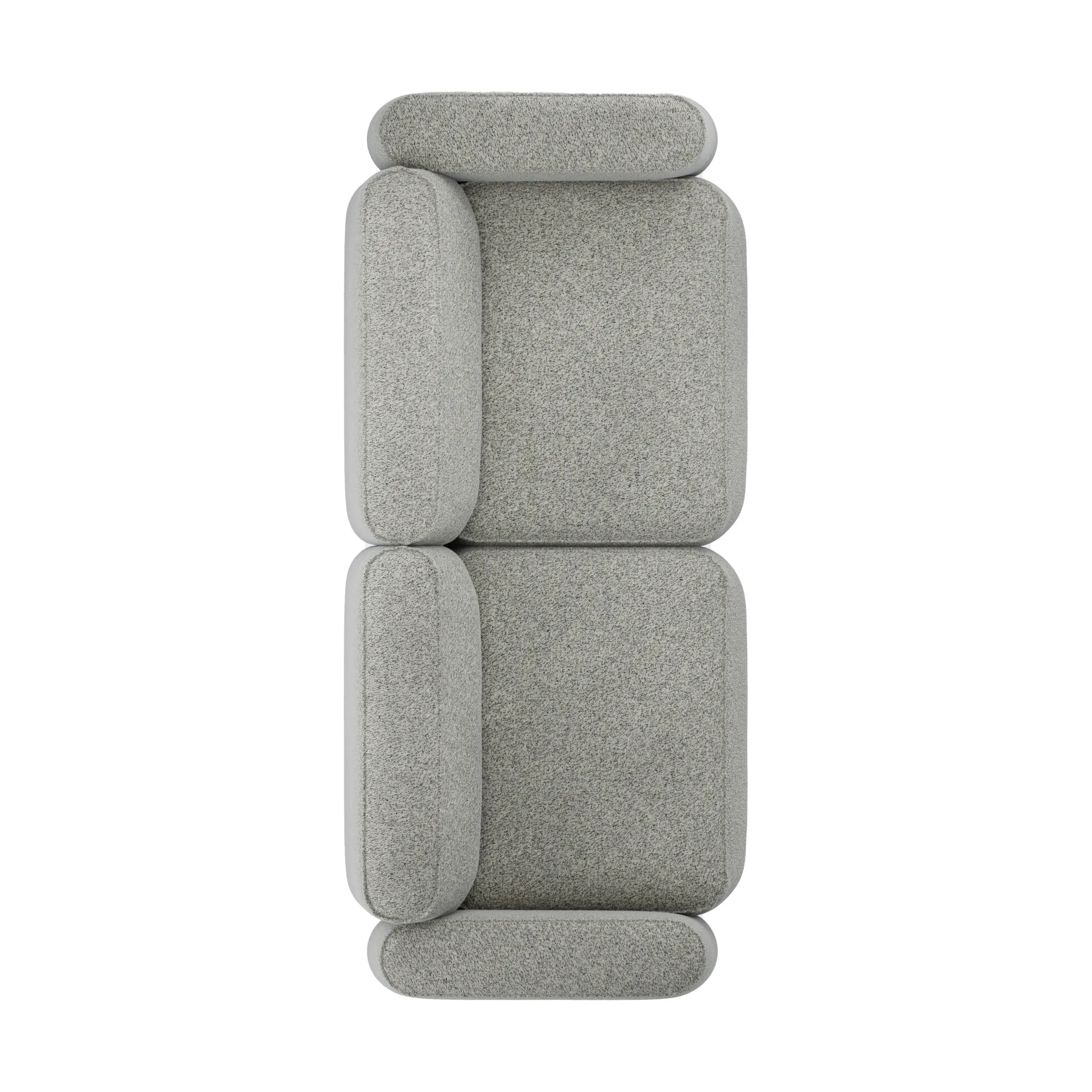 Patch 2,5-personers sofa, Spiral 23 Monochrome Massproductions