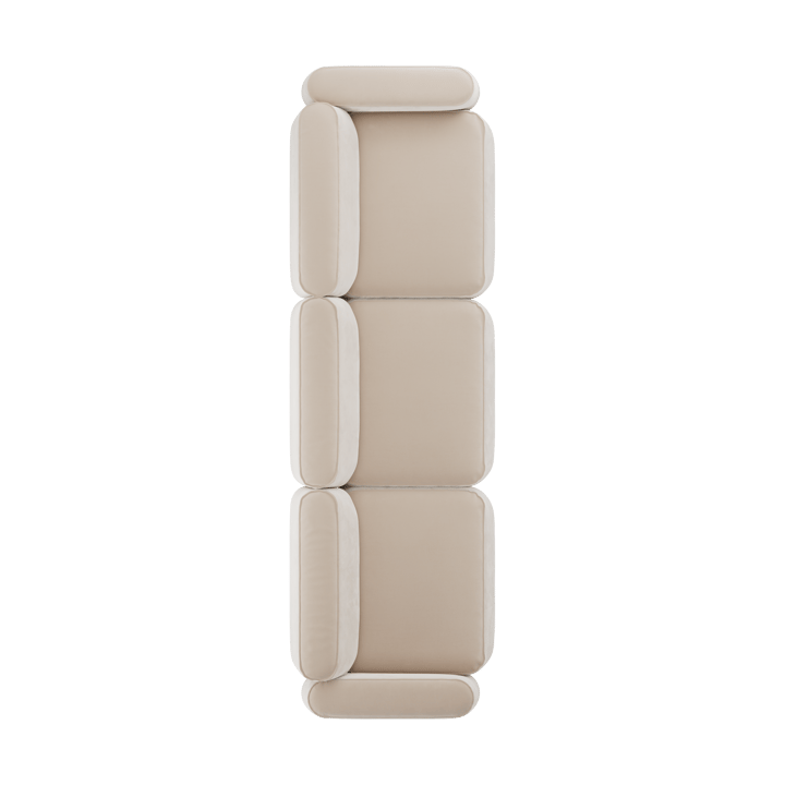 Patch 3-personers sofa, Atlantis 52 Alabaster Massproductions