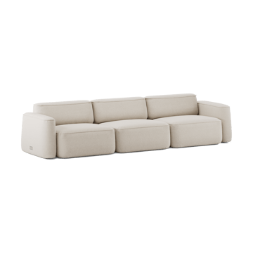 Patch 3-personers sofa - Linara 05 Porridge - Massproductions